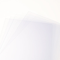 Feuille de PVC jet d'encre blanche A4, feuille de plastique imprimable pour l'impression de cartes d'identité professionnelles