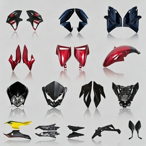 Piezas de ABS para Motocicleta DREAM <span class=keywords><strong>125</strong></span> K37 CB1/CB125 CB110 CB125E/ECO100+ CB150 INVICTA 2014 CB190R CB250 TWISTER, Piezas de Carenado de Plástico - Product Image 1