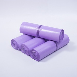 Bolsas de plástico grueso púrpura para envíos de Chuang Lijie, autosellables, con un cierre de 5 cm de longitud, material nuevo de grado A, bolsas de embalaje exprés. - Product Image 3