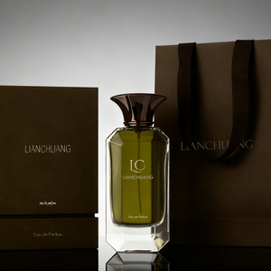 Flacone Spray per Profumo in Vetro Trasparente da 100ml con Base Spessa, Tappo in Lega di Zinco e Confezione Regalo, Vendita all'Ingrosso - Product Image 1