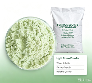 <span class=keywords><strong>Sulfate</strong></span> ferreux <span class=keywords><strong>heptahydraté</strong></span> FeSO4.7H2O en poudre cristalline verte pour le traitement <span class=keywords><strong>de</strong></span> l'eau – Approvisionnement direct usine - Product Image 5