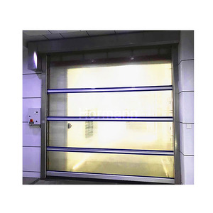 Grandes quantités de volets roulants rapides en polychlorure de vinyle coloré, portes de volets roulants rapides électriques - Product Image 5