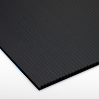 Protection de sol en plastique ondulé feuille creuse cannelée panneau en nid d'abeille PP ondulé 48x96 feuilles corflute pour revêtement de sol