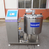 100/150/200/300/500/1000/2000L pot de stockage de jus et de produits laitiers pasteurisateur stérilisation malaxeur lait pasteurisation Machine