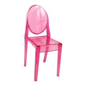 Dol house Furniture Classic Mini Stuhl Kunststoff Transparenter Beistell stuhl Für Puppen im Maßstab 1:6