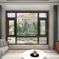 Ventanas Corredizas de Aluminio Personalizadas, Eficiencia Energética, Vidrio Templado NFRC AS2047, Certificación contra Huracanes