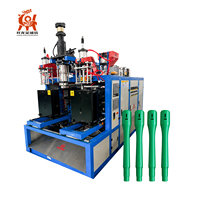 Machine de soufflage à double station, fermeture de moule minimale 130 mm, ouverture de moule maximale 430 mm pour poignée longue en plastique