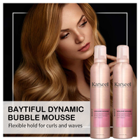 Mousse coiffante hydratante pour cheveux bouclés, marque privée personnalisée, vente en gros