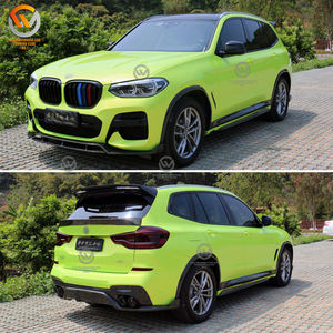 LCK 高光亮面饰件适用于 X3 G01 M40i <span class=keywords><strong>M</strong></span> Sport 18-19 碳纤维后保险杠扩散器唇形扰流板 - Product Image 3