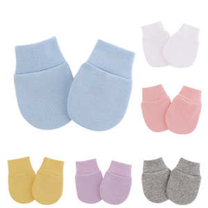 Mitaines en coton anti-griffures pour nouveau-nés, nourrissons <span class=keywords><strong>et</strong></span> tout-petits, pour bébés garçons <span class=keywords><strong>et</strong></span> filles de 0 à 6 mois, usage quotidien en hiver - Product Image 4