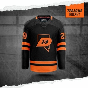 Maillots de hockey sur glace européens personnalisés BETHERIVAL, sublimation amusante, OEM - 100% polyester, séchage rapide - Product Image 3