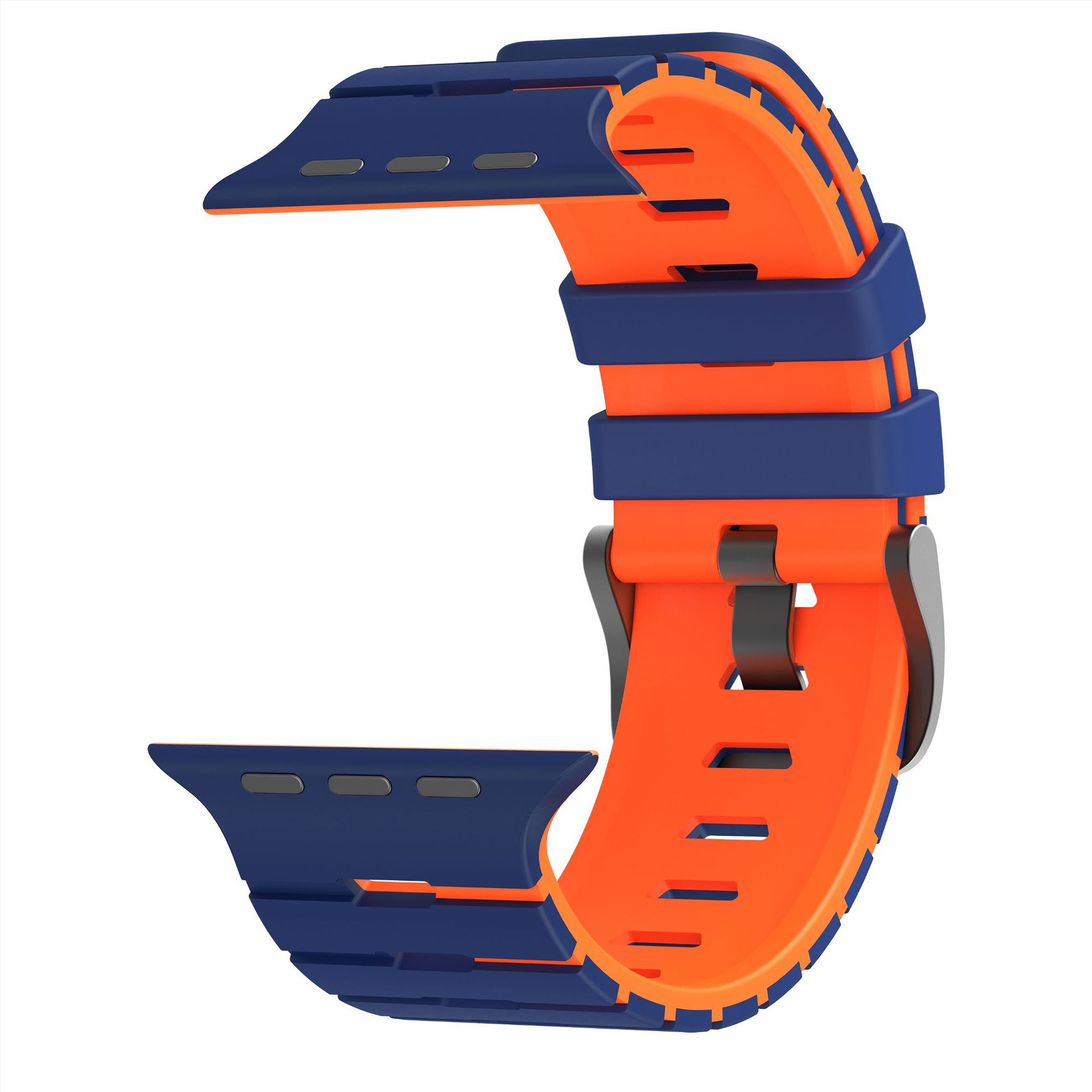 Bleu nuit-Orange