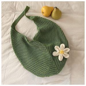 Große gewebte Tragetasche, Sommer-Strohtasche, Schulter- und Umhängetasche für Damen, Strand- und Urlaubshandtasche - Product Image 4
