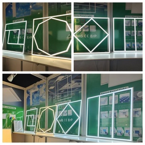 Nhà Máy 76 Wát 2x2 khung <span class=keywords><strong>LED</strong></span> bảng điều chỉnh ánh sáng 600*600 hình vuông lõm trần ánh sáng thương mại bảng điều chỉnh ánh sáng 2x2 khung bảng điều khiển ánh sáng - Product Image 6