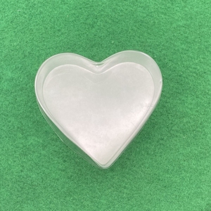 Caja de dulces de regalo en forma de corazón caja de flores con tapa gran oferta plástico acrílico PMMA tamaño personalizado aceptado corazón caramelo contenedor transparente - Product Image 1