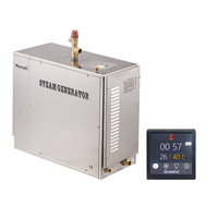 Générateur de vapeur pour sauna 9 kW avec commande numérique, mini contrôleur tactile, télécommande intelligente en option pour hammam