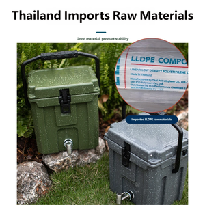 Nevera Portátil con Grifo, Gran Capacidad para Almacenar Alimentos, Tanque de Almacenamiento de Agua Portátil - Product Image 5