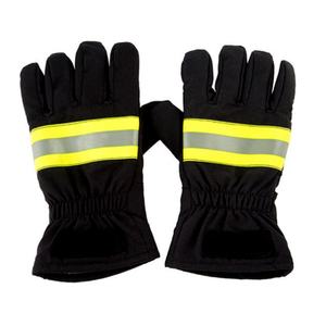 Combinaisons de sauvetage ignifuges et imperméables en cuir de vachette NOMEX et aramide avec gants pour pompiers - Product Image 2