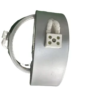 Bandas de extrusora industrial 220v, anel de aquecimento de banda de cerâmica aquecedor para máquina de molde de injeção