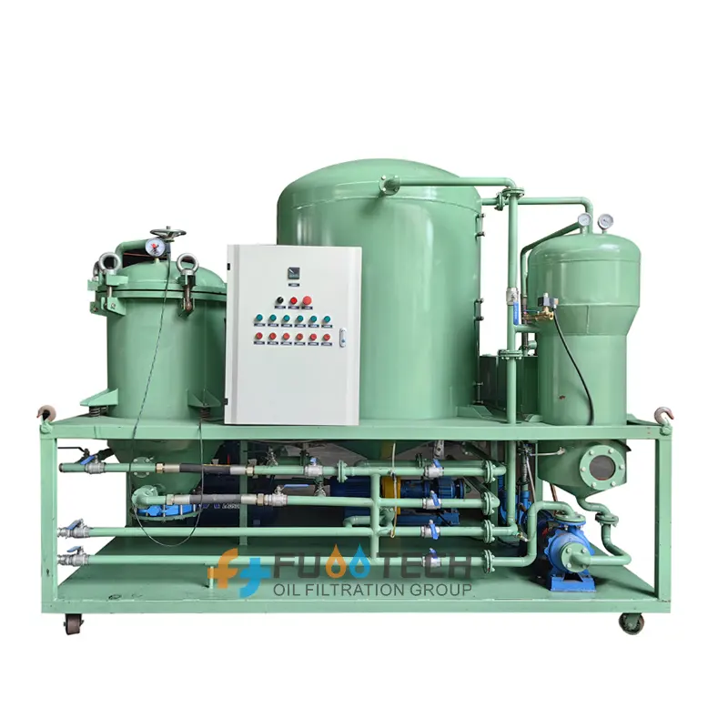 Système DTS-4 de décoloration d'huile d'équipement de purification d'huile 200L/min industrielle pour l'huile industrielle