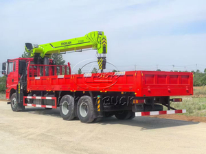 Camion grue de fret Shacman 10 roues 12T avec télécommande sans fil - Product Image 5