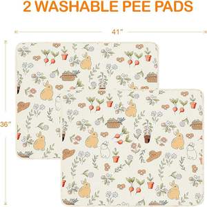 YK ผ้าอ้อมสุนัขซักได้กันน้ำกันลื่นกันน้ำใช้ซ้ำได้กล่องขนาดปรับแต่งได้เป็นมิตรกับสิ่งแวดล้อมใช้ซ้ำได้ - Product Image 2