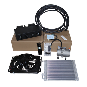 Kit di Raffreddamento Climatizzatore Sottocruscotto Okyrie Universale 12V 24V per Veicoli <span class=keywords><strong>Auto</strong></span> Condizionatore da Parcheggio - Product Image 2