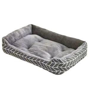 Kulübesi dört mevsim çevre dostu hayvan desen Bite değil orta ve küçük köpekler ve kediler için kötü Mat kış sıcak kare <span class=keywords><strong>Pet</strong></span> yatak - Product Image 5