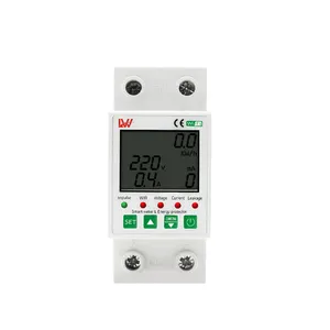 WIFI Smart Circuit Breakers MCB Over Curent Timer Switch Digital Under-voltage Protector Adjustable Voltage Relay 220V 63A