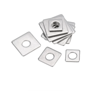 Arandelas Cuadradas <span class=keywords><strong>de</strong></span> Acero Inoxidable 304, Juntas Planas <span class=keywords><strong>de</strong></span> Alta Resistencia <span class=keywords><strong>para</strong></span> <span class=keywords><strong>Construcción</strong></span> - Product Image 1