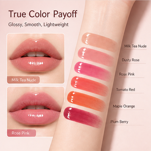 Private Label Mirror Shine Non stick Cup 3.5ml <b>lip</b> gloss bulk custom plumping Natural Look - Product Image 4