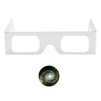 Lunettes de Diffraction cœur d'amour à impression personnalisée pour feux d'artifice de fête