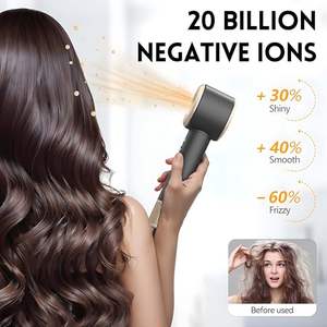 Secador de Pelo Iónico Eléctrico sin Escobillas 1:1 HD08 de Alta Velocidad con Difusor, 1600W, sin Aspas, para Uso en Hoteles y Salones - Product Image 5