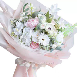 Papel de Embalagem Floral Translucido em Filme Matte à Prova d'Água, Materiais de Embalagem para Buquês, Fabricante Atacadista - Product Image 6