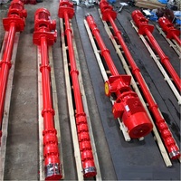 Pompe à incendie électrique portable personnalisable Jeri OEM, pompe à incendie verticale à long arbre pour puits profonds, application de circulation XBD