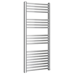 Radiador calefactor de toallas Kalura 800 cromado recto, 450 mm x 500 mm de distancia entre centros - Product Image 1