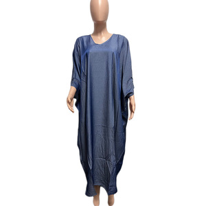 Boutique <span class=keywords><strong>al</strong></span> <span class=keywords><strong>por</strong></span> <span class=keywords><strong>mayor</strong></span> otoño nueva moda <span class=keywords><strong>imitación</strong></span> Denim Casual suelto vestido <span class=keywords><strong>de</strong></span> mujer - Product Image 2