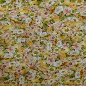 Tissu Popeline 100% Coton Imprimé Numérique Floral Impressionniste Artistique Uni 100GSM Motif Floral Peint Intégral Chic pour Robe - Product Image 3