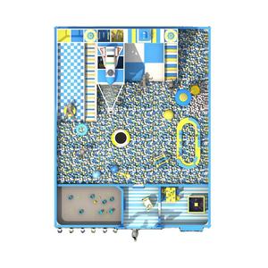 Piscine à balles interactive personnalisée, toboggans multifonctionnels pour enfants, équipement de parc d'attractions, aire de jeux intérieure - Product Image 3