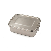 Boîte à déjeuner en acier inoxydable, Bento isolé sous vide de qualité alimentaire sans BPA boîte à Lunch en métal
