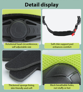 शेल हेलमेट गियर सेट घुटने के पैड कोहनी सुरक्षा के लिए कलाई गार्ड - Product Image 6