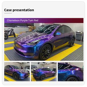 Film autocollant de <span class=keywords><strong>voiture</strong></span> en satin unique de qualité garantie Film vinyle à changement de couleur pour la décoration de <span class=keywords><strong>voiture</strong></span> - Product Image 6