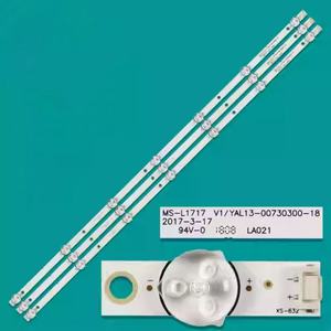 Bandes lumineuses de rétroéclairage TV HX-NO.1134 5800-W49003-0P00 SW49D05-C22AG-01 pour 49L3650VM Bande lumineuse LED de rétroéclairage pour TV - Product Image 2