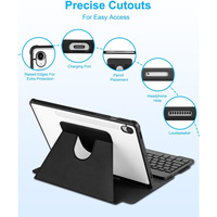 Étui de protection pour Redmi Pad 2, pour Redmi SE avec clavier, acrylique, rotation à 360 degrés, Pro 12,1 pouces