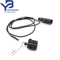 Kit de connecteurs de capteur 1 broche (1J0973702 femelle) et 2 broches (1J0973802 mâle) avec connecteur Pigtail pour soupape de suspension Volkswagen Golf Audi A3/A4