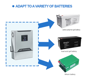 Venta caliente <span class=keywords><strong>NKM</strong></span> Serie 1kw Inversor solar híbrido 24V Inversor solar fuera de la red con carga solar - Product Image 5