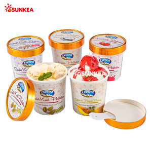 4oz 5oz Kem bồn tắm và giấy nắp/nhỏ <span class=keywords><strong>Ice</strong></span> <span class=keywords><strong>Cream</strong></span> cup/tùy chỉnh <span class=keywords><strong>Ice</strong></span> <span class=keywords><strong>Cream</strong></span> container - Product Image 1