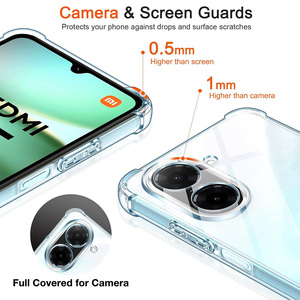 Funda <span class=keywords><strong>a</strong></span> prueba de golpes para Xiaomi Redmi A3 Pro A1 <span class=keywords><strong>A2</strong></span> Plus A1 + <span class=keywords><strong>A2</strong></span> + <span class=keywords><strong>A</strong></span> 1 2 3, funda trasera de silicona suave y ultrafina, carcasa de lujo delgada - Product Image 3