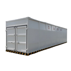 Station de ravitaillement mobile conteneurisée avec réservoir sous pression en acier au carbone et pompe - Product Image 1