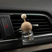 Vente en gros de bouteille d'huile pour diffuseur de voiture de luxe bouteille avec fermoir pour diffuseur de voiture bouteilles de parfum vides pour tableau de bord de voiture